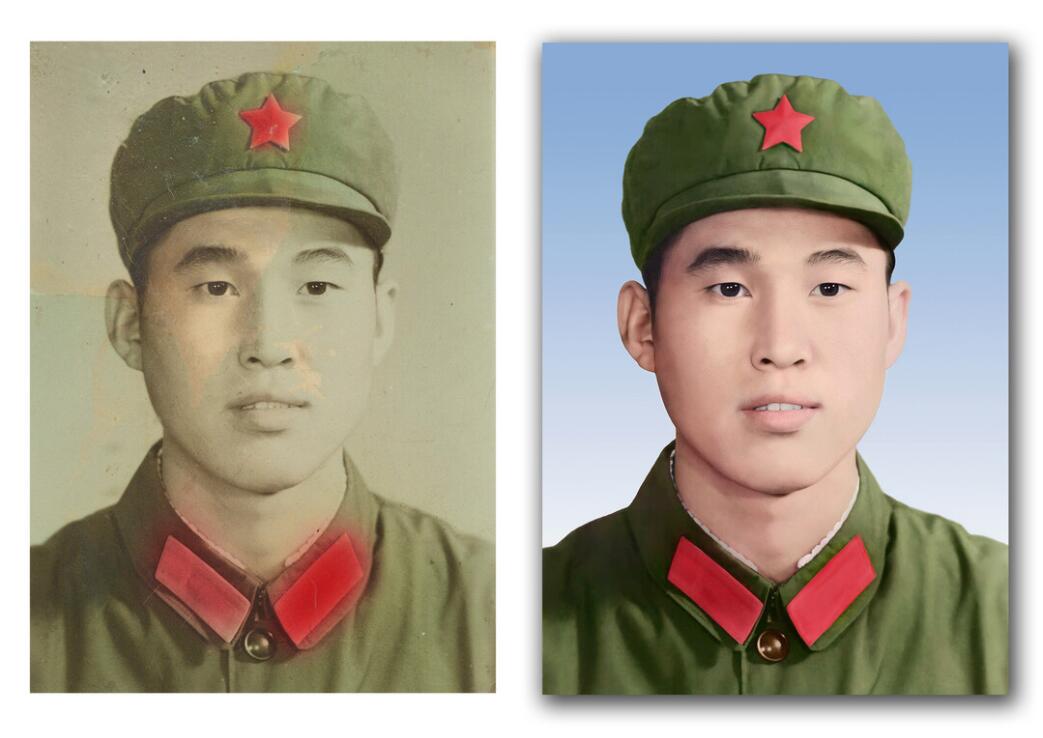 十月田镇破损照片修复-18